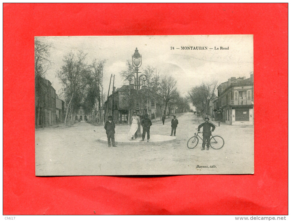 MONTAUBAN   1910  LE ROND POINT   CIRC OUI EDIT - Montauban