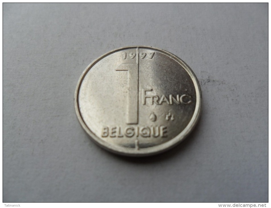 1 Franc 1997 Albert II En Français - 1 Franc