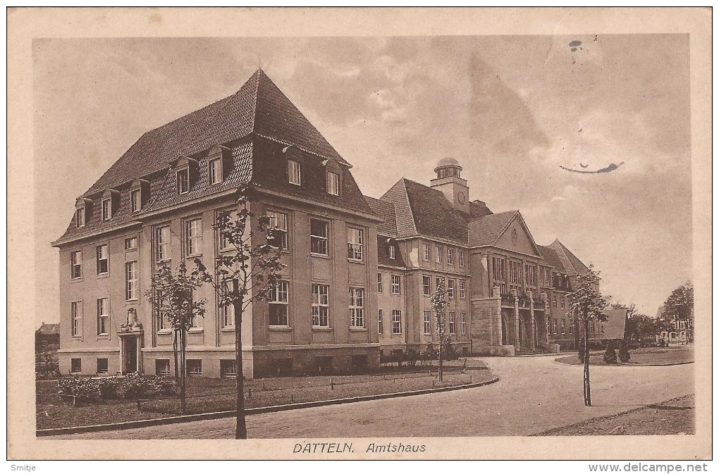 DATTELN - JR. 20-30 - AMTSHAUS - 2 SCANS - Datteln