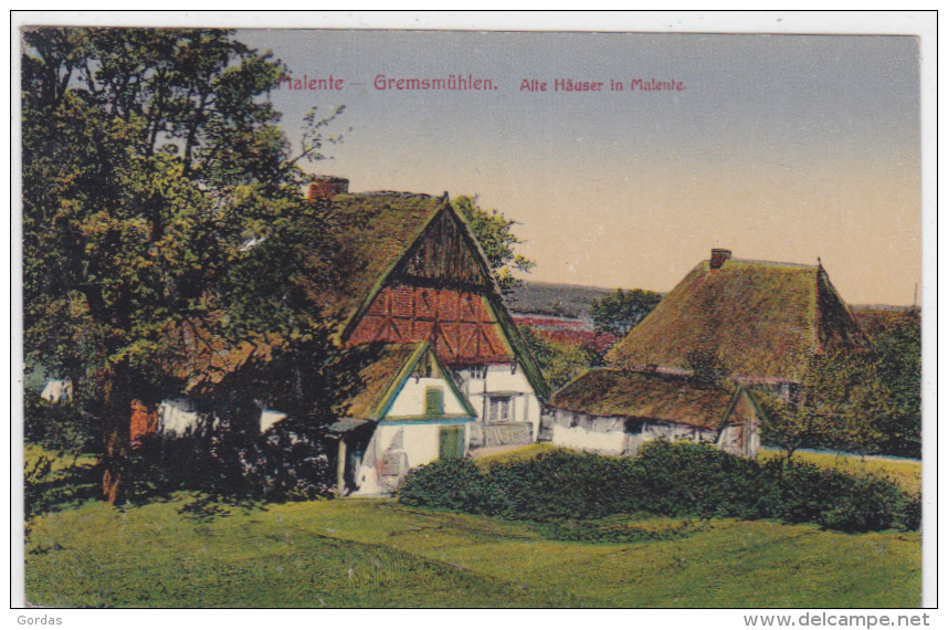 Germany - Malente - Gremsmuhlen - Alte Hauser - Malente-Gremsmuehlen