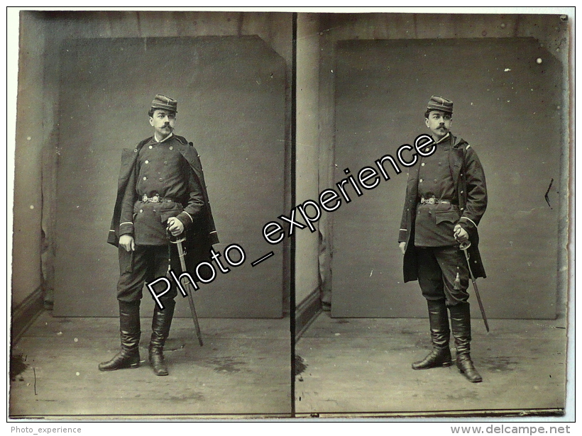 Photo XIX Militaire Empire Military 1860 1870 - Oorlog, Militair