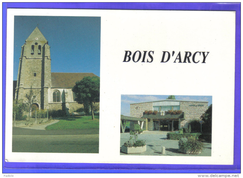 Carte Postale 78. Bois D'Arcy  Trés Beau Plan - Bois D'Arcy