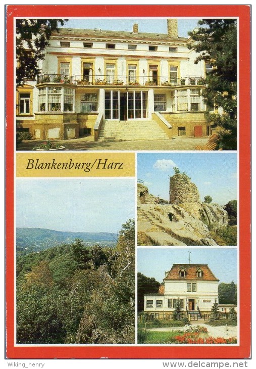 Blankenburg Harz - Mehrbildkarte 12 - Blankenburg