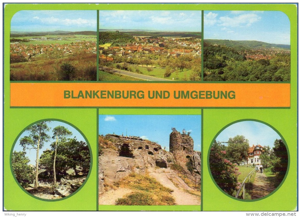 Blankenburg Harz - Mehrbildkarte 16 - Blankenburg