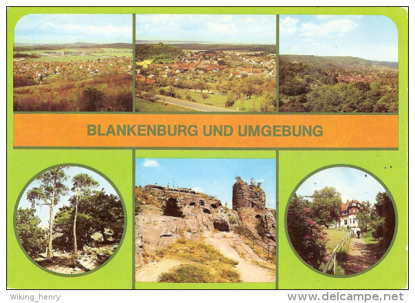 Blankenburg Harz - Mehrbildkarte 2 - Blankenburg