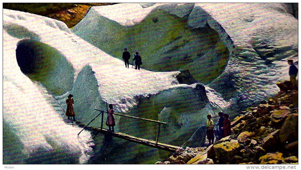ALPINISME GROTTE DU GLACIER DES BOSSONS CHAMONIX MOUNTAINEERING ALPINISMO BERGSTEIGEN MONTANISMO BESTEIGUNG SPORT 1932 - Alpinisme