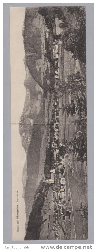 AK DE Bayern Oberstaufen 1918-05-26 Panoramafoto J.Mader - Oberstaufen