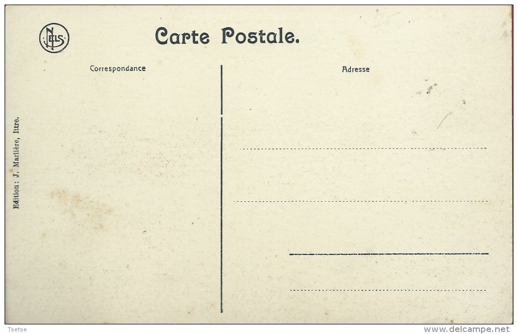 Ittre - Côté Droit De L´église - Le Patronage Et Le Presbytère - Jolie Carte Couleur ( Voir Verso ) - Ittre