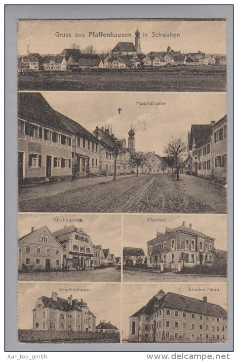 AK DE Bayern  Pfaffenhausen 1920-02-11 Foto A.Zerle - Pfaffenhofen