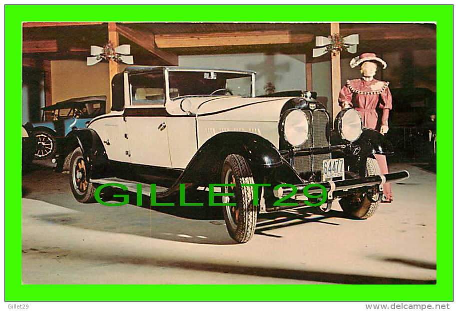 GRANBY, QUÉBEC - MUSÉE D'AUTOMOBILE DE GRANBY - VOITURE, AUBURN 1928 - PUB. BY VICTORIA PRESS LTD - - Granby