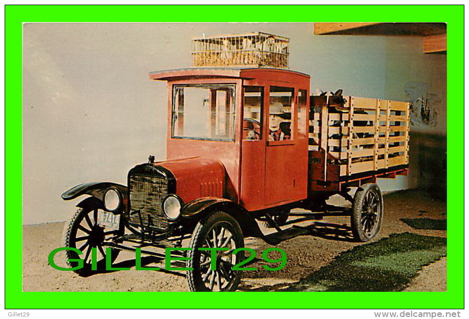 GRANBY, QUÉBEC - MUSÉE D´AUTOMOBILE DE GRANBY - CAMION, FORD 1918 - PUB. BY VICTORIA PRESS LTD - - Granby