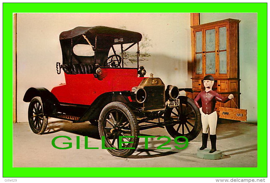 GRANBY, QUÉBEC - MUSÉE D´AUTOMOBILE DE GRANBY - VOITURE, FORD 1915 - PUB. BY VICTORIA PRESS LTD - - Granby