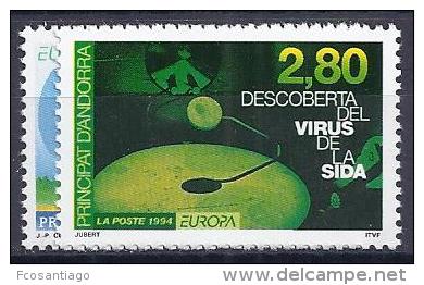 ANDORRA FRANCESA 1994 - Yvert #444/5 - MNH ** - Nuevos