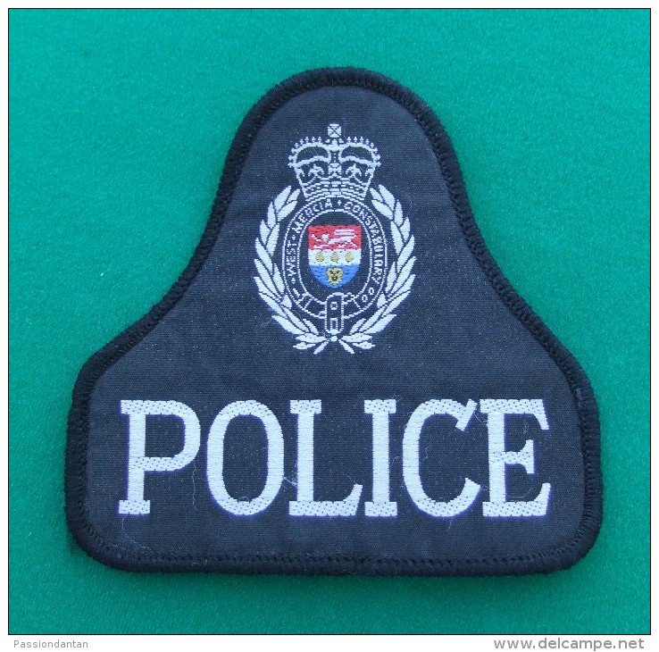 Écusson Tissu West Mercia Constabulary Police - Police & Gendarmerie