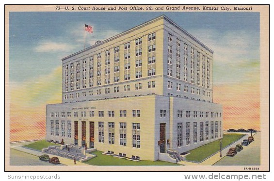 U S Court House And Post Office 9th And Grand Avenue Kansas City Missouri - Kansas City – Missouri