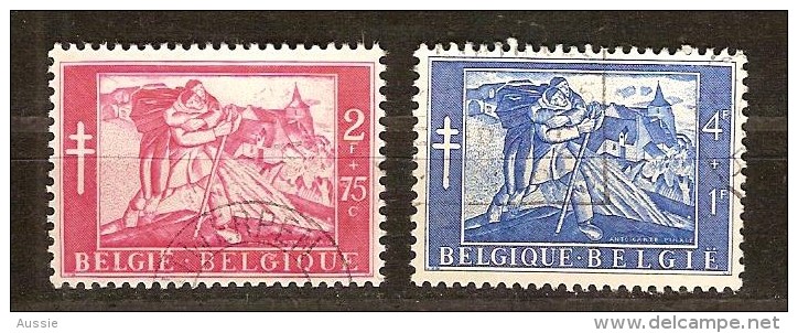 Belgie Belgique 1954 OCBn° 959-60 (°) Used Cote 17,00 Euro - Gebraucht