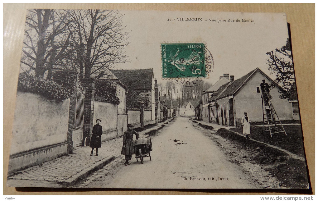 Villemeux - Vue Prise Rue Du Moulin - Villemeux-sur-Eure