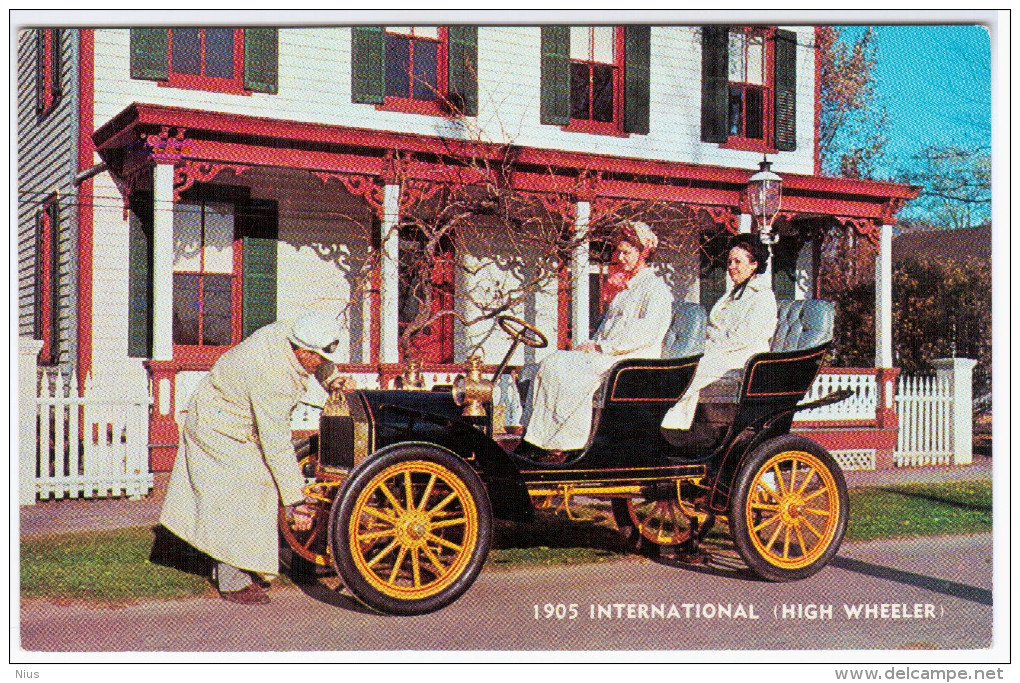 United States USA, 1905 International Hight Wheeler, Car Cars Transport - Passenger Cars