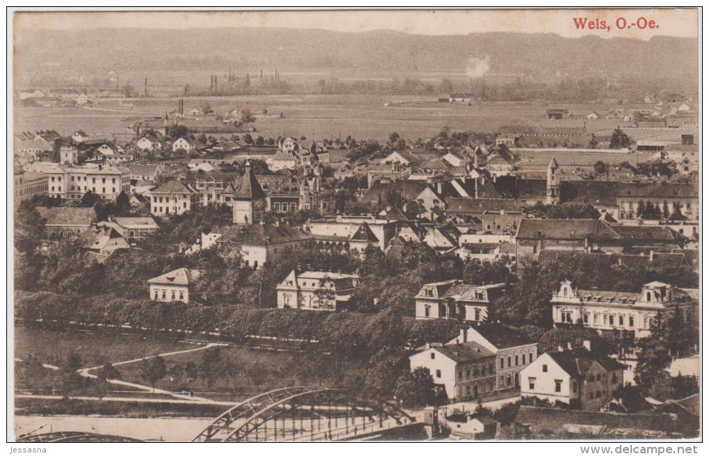 AK - WELS - Panorama 1915 - Wels