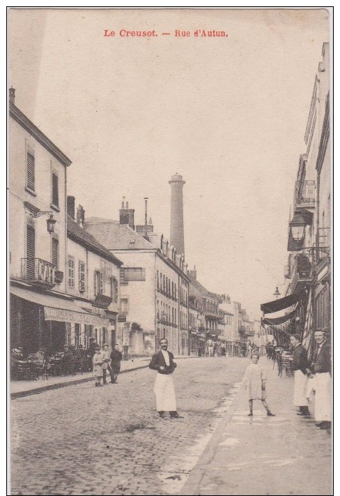 LE CREUSOT. Rue D´autun - Le Creusot