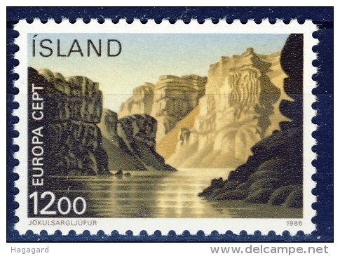 ##K1756. Iceland 1986. EUROPE. Michel 649. MNH(**) - Nuevos