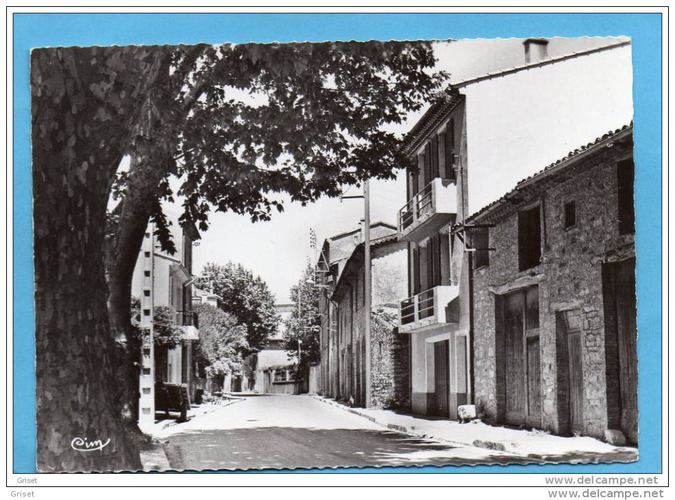 La Roquebrussanne-entrée Du Village -route De Toulon-années 40-50-édition CIM - La Roquebrussanne