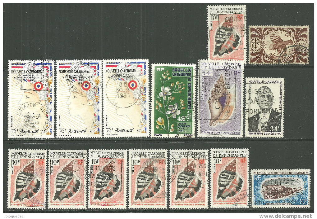 Nouvelle-Calédonie Oblitérérs, USED - Used Stamps