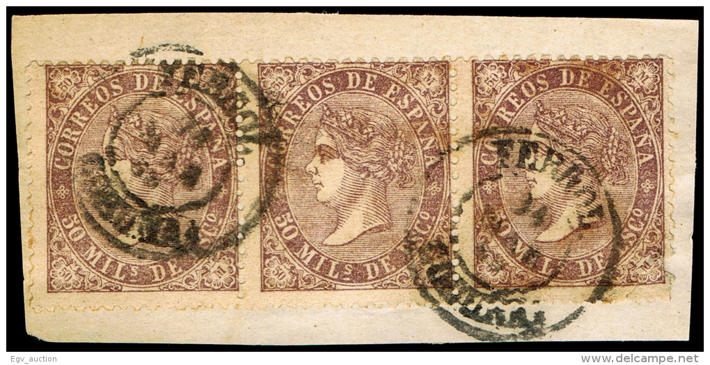 CORUÑA - EDI O 98 (3) - MAT. FECH. TII \"EL FERROL\ - Used Stamps