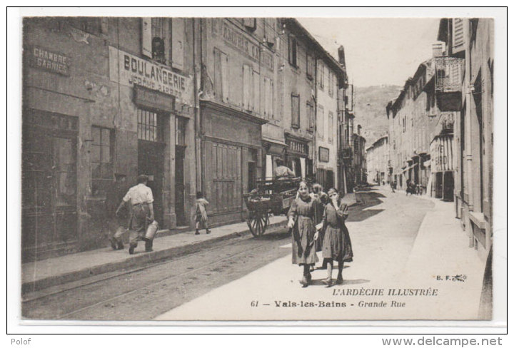 VALS LES BAINS - Grande Rue - Boulangerie Jérome Barbier (81251) - Vals Les Bains