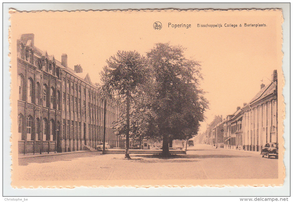 Poperinge, Poperinghe, Bisschoppelijk College En Bertenplaats (pk23892) - Poperinge