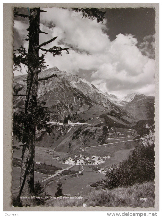 Stuben 1409 M A. Arlberg Mit Flexenstrasse - Stuben