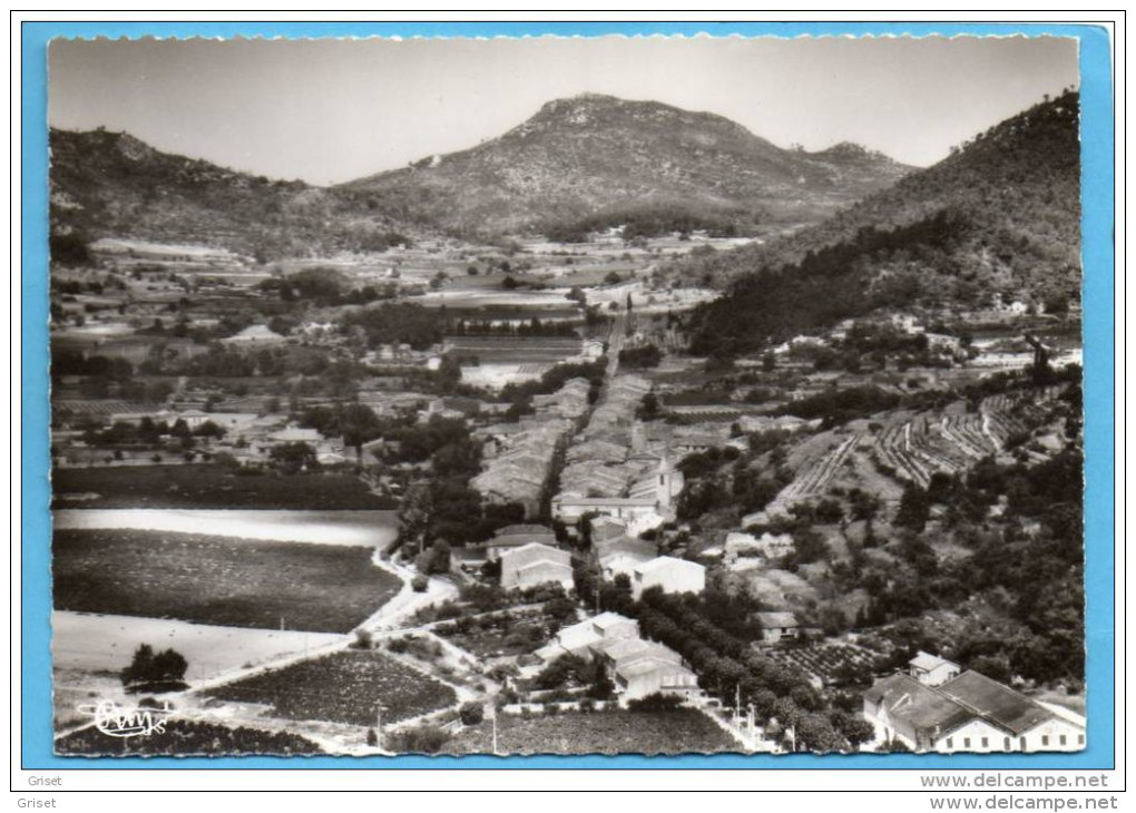 La Roquebrussanne-vue Aérienne Panoramique -années 40-50-édition CIM - La Roquebrussanne