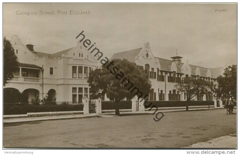 Port Elizabeth - Collegiate School - Foto-AK - Südafrika