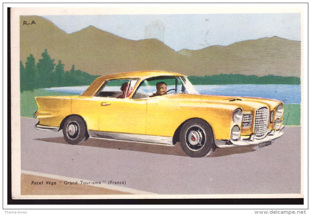 Carte Postale FACEL VEGA (offert Chocolat TOBLER) (PPP0635) - Grand Prix / F1