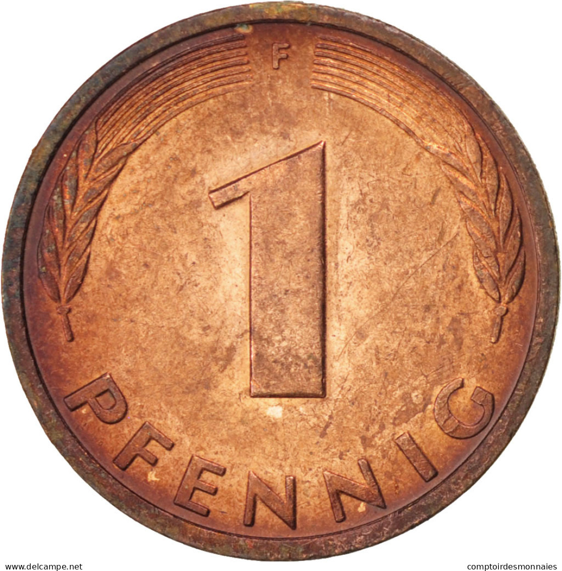 Monnaie, République Fédérale Allemande, Pfennig, 1987, Stuttgart, SPL, Copper - 1 Pfennig