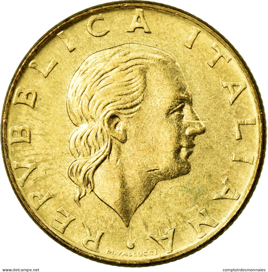 Monnaie, Italie, 200 Lire, 1977, Rome, SUP, Aluminum-Bronze, KM:105 - 200 Lire