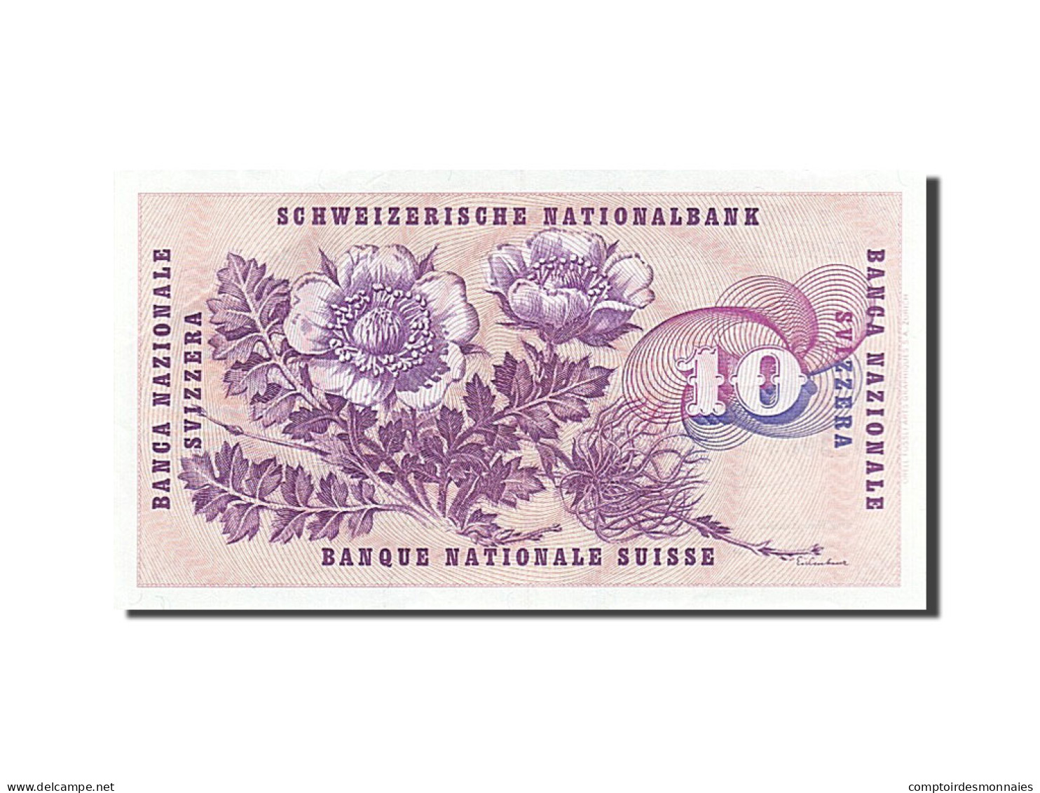 Billet, Suisse, 10 Franken, 1973, 1973-03-07, SUP - Switzerland