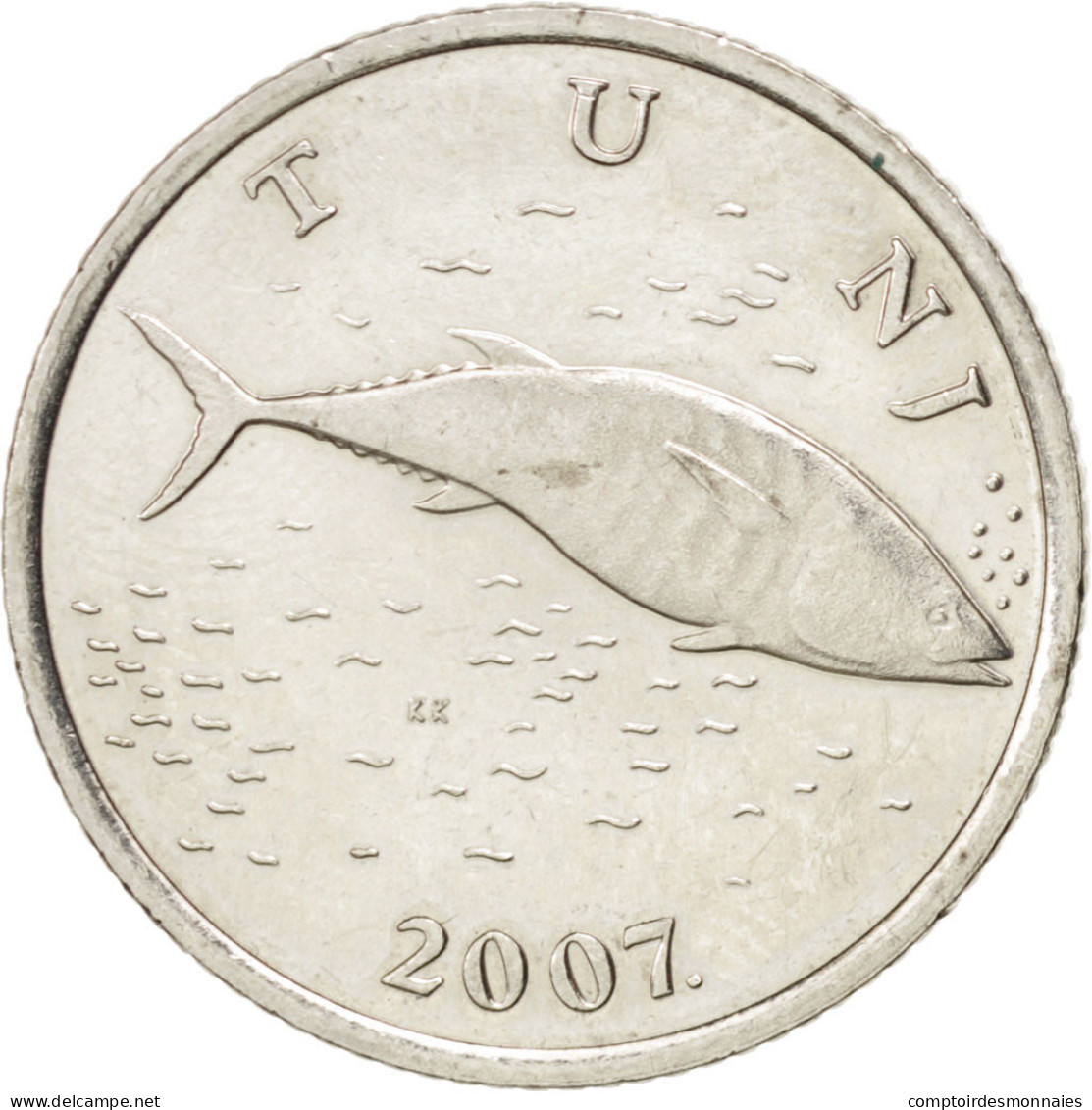 Monnaie, Croatie, 2 Kune, 2007, SPL, Copper-Nickel-Zinc, KM:10 - Kroatien