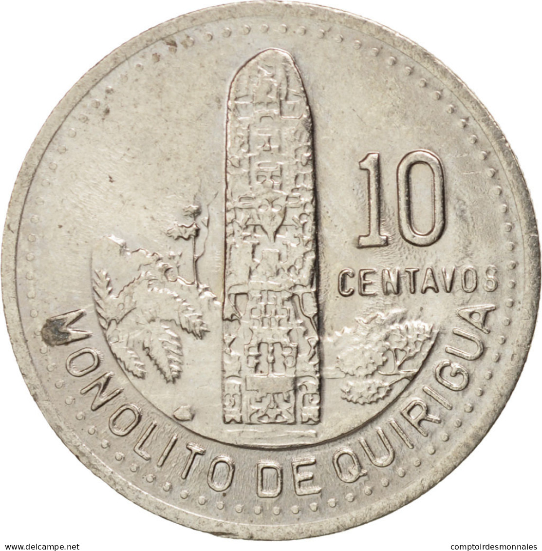 Monnaie, Guatemala, 10 Centavos, 1991, SUP+, Copper-nickel, KM:277.5 - Guatemala