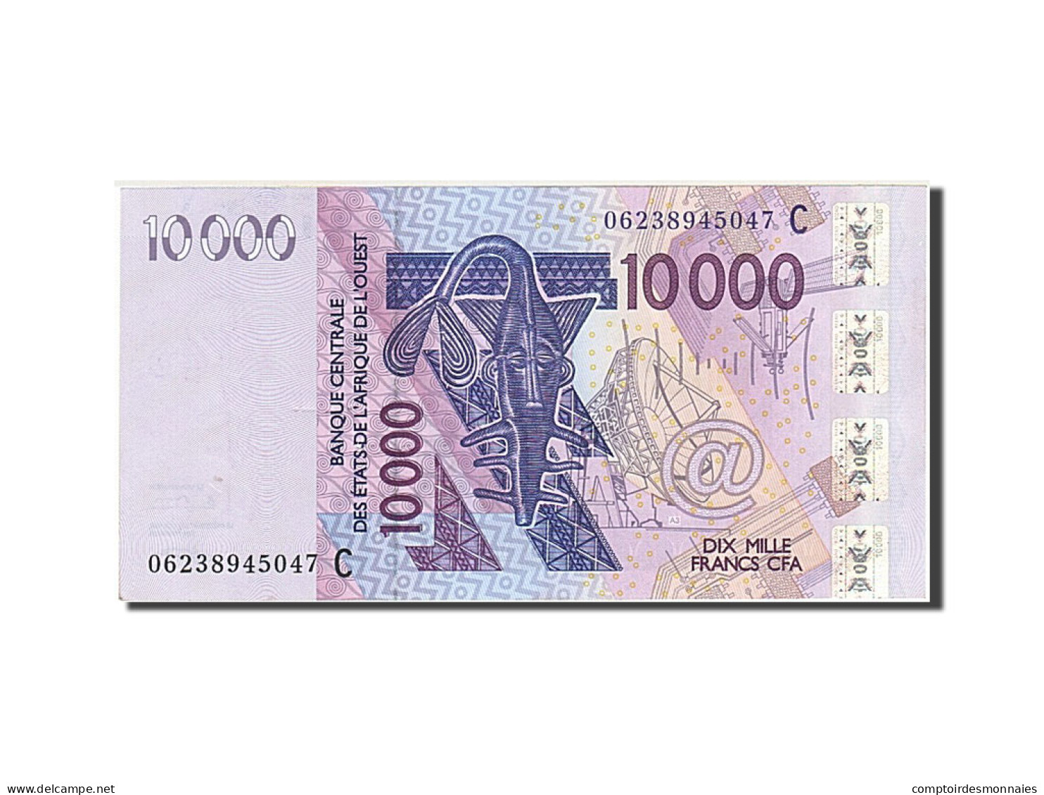 Billet, West African States, 10,000 Francs, 2003, SUP+ - Autres - Afrique