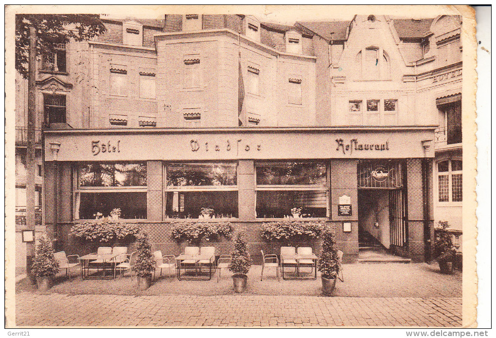 L 5600 BAD MONDORF, Hotel Windsor, 1951, Kl. Einriss - Bad Mondorf