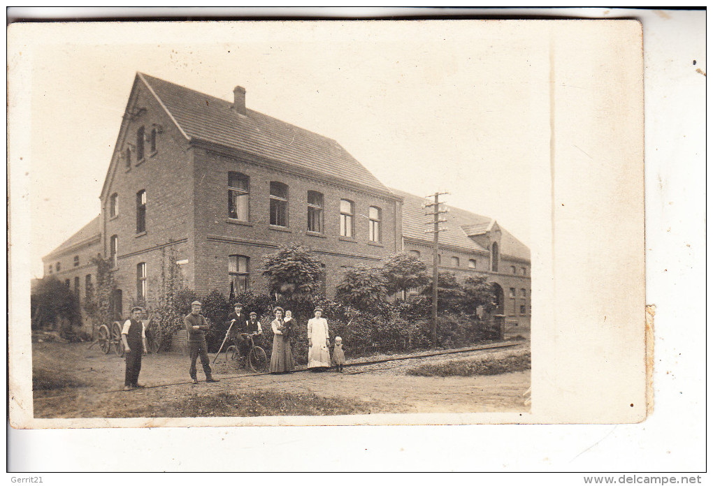 4410 WARENDORF, Bauernhof An Der Eisenbahn, Photo-AK, 1910 - Warendorf