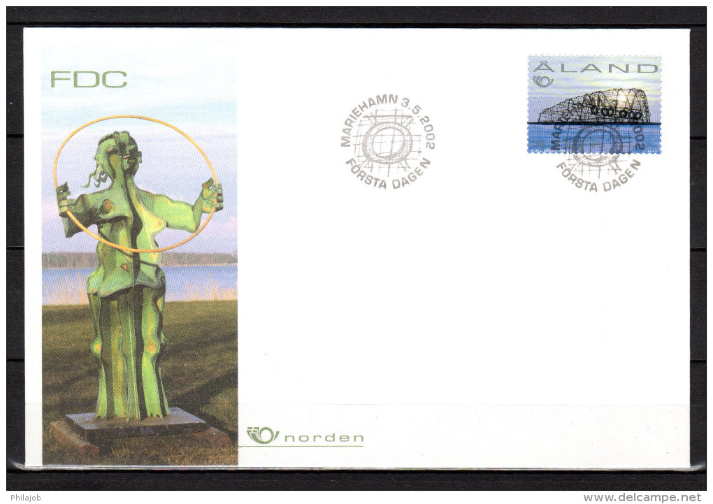 (Faciale = 3.00 €) ALAND 2002 : Enveloppe 1er Jour. FDC - Aland