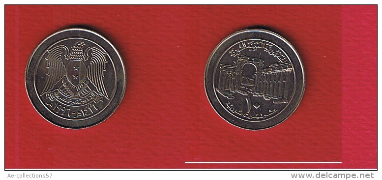 Syrie  --    10 Pounds 1997   --  Km # 124  --    état  SUP - Syria