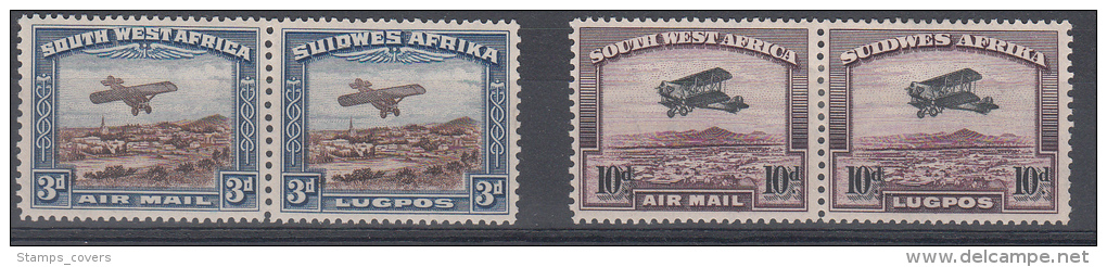 SWA MH* MICHEL 164/65 &amp; 166/67 ARMAIL - África Del Sudoeste (1923-1990)