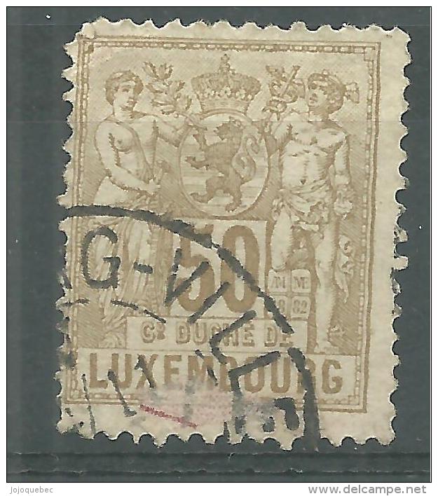 Luxembourg Oblitérér, USED, AGRICULTURE AND TRADE 1882 - 1882 Allegory