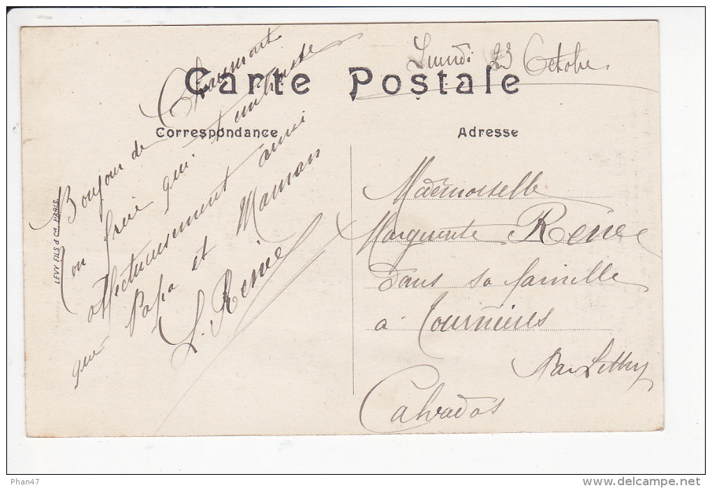 CHAUMONT (52-Hte Marne), Château Du Val Des Ecoliers, Ed. LL 1915 Environ, Renée - Chaumont