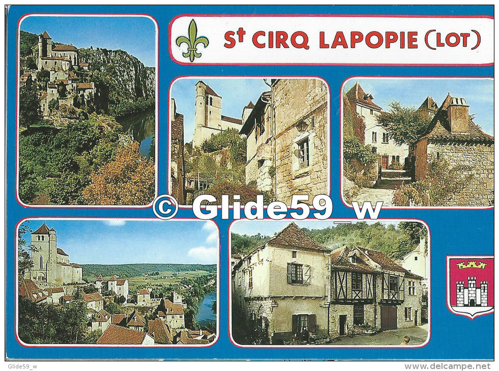 St CIRQ LAPOPIE - 1er Village De France - Multi-vues - N° S.1076 - Saint-Cirq-Lapopie