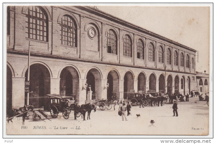 NIMES  - La Gare - Attelages   (81330) - Nîmes