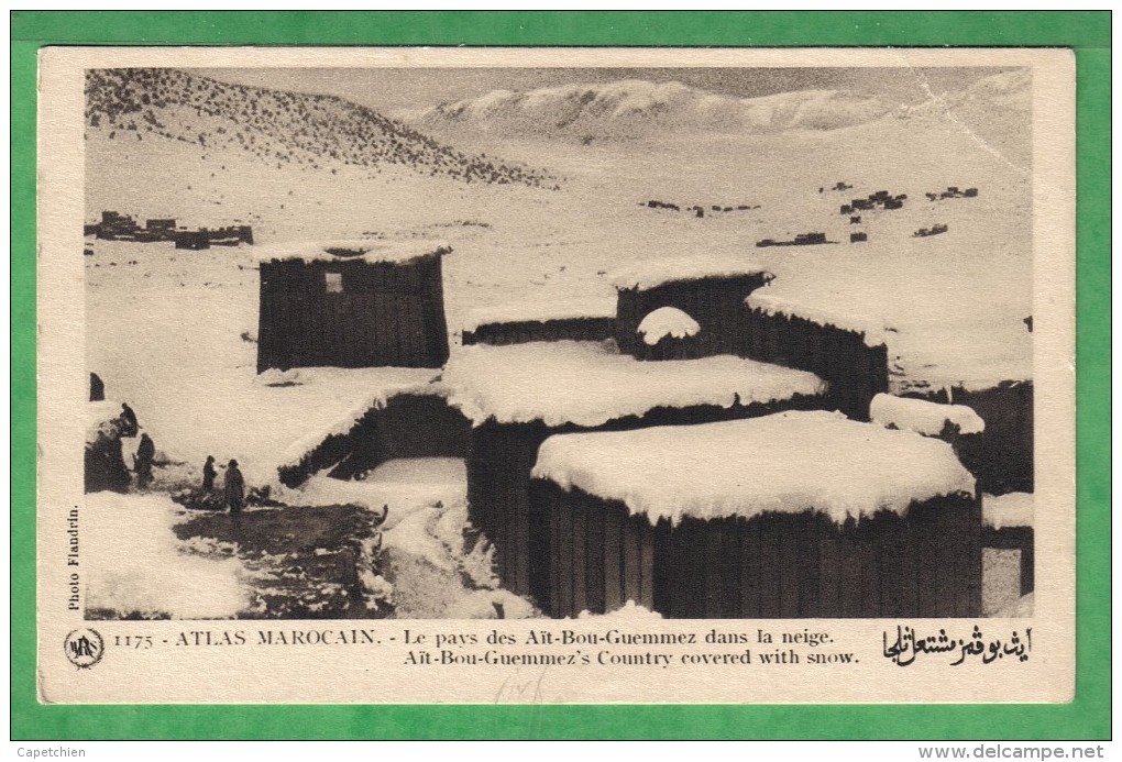 LE PAYS DES AÏT-BOU-GUEMMEZ DANS LA NEIGE - Autres & Non Classés